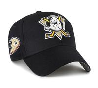 47 Gorra Curva de la marca Sure Shot Anaheim Ducks Negro, Negro, Talla única