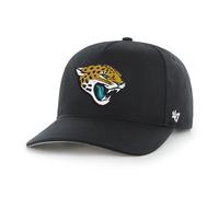'47 Gorra de béisbol unisex de la NFL Jacksonville Jaguars Hitch RF, correa ajustable Snapback, logotipo del equipo, color negro, Negro , Talla única
