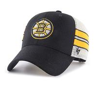 '47 Gorra de camionero ajustable a rayas Boston Bruins
