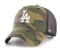 47 Gorra de camionero de la marca Branson Los Angeles Dodgers Wood Camo