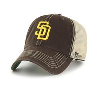 '47 MLB San Diego Padres Cleanup Trawler Trucker Basecap Cap Cap Gorra de béisbol Gorra de béisbol, verde, Talla única