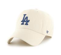 47 Los Angeles Dodgers MLB Clean Up Beige Claro Gorra Ajustable