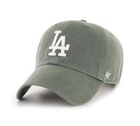 47 Los Angeles Dodgers MLB Clean Up Verde Musgo Gorra Ajustable