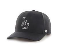 47 Los Angeles Dodgers MLB Cold Zone White Outline Most Value P. DP Negro Gorra Snapback Ajustable