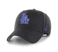 '47 Forty Seven Brand Los Angeles Dodgers Black Blue MVP Curved Visor Velcroback Cap