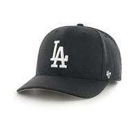 47 Los Angeles Dodgers MLB MVP DP Gorra de béisbol unisex, ajustable, logotipo blanco, negro, Negro, Talla única