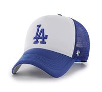 47 Los Angeles Dodgers White Royal MLB Tri Tone Foam Offside Trucker Cap - One-Size