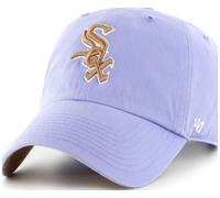 47 Marca Chicago Blanco Sox Lilac Sidepatch Clean Up Curved Visera Strapback Cap