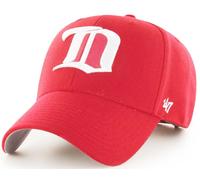 47 Marca Detroit Red Wings Red Vintage Logo MVP Curved Visera strapback Cap