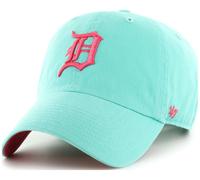 47 Marca Detroit Tigers Sidepatch Clean Up Curved Visera Strapback Cap