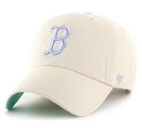 47 Marca Medias Rojas de Boston Bone Sidepatch Clean Up Curved Visera Strapback