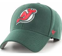 47 Marca New Jersey Devils Oscuro Verde Vintage Logo MVP Curved Visera strapback