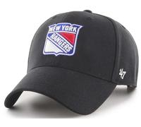 47 Marca New York Rangers MVP strapback Cuarenta Siete Black Curved Visera Cap