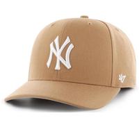 47 Marca New York Yankees Frío Zona Camel MVP Dp Curved Visera Cap Snapback