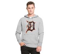 47 MLB Detroit Tigers Knockaround Headline Sudadera con Capucha, Slate Grey, M Regular para Hombre