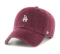 47 MLB Los Angeles Dodgers Sombrero, Granate, Talla única Unisex Adulto