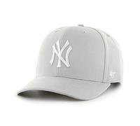47 MLB New York Yankees Cold Zone MVP DP Gorra de béisbol unisex, con cierre a presión, logotipo blanco, color, gris, Talla única