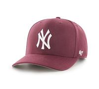 '47 MLB New York Yankees Cold Zone MVP DP Gorra de béisbol unisex, Granate oscuro, Talla única