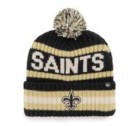 '47 New Orleans Saints Bering - Gorro de punto con pompón, color negro