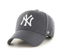 47 New York Yankees Gorra, (Charcoal), (Talla del Fabricante: Talla única) Unisex Adulto