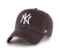 '47 Gorra Brand MLB New York Yankees Clean Up Curved V Relax Fit Marrón Ajustable