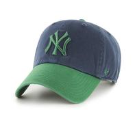 47 New York Yankees MLB Clean Up Two Tone Azul Marino Verde Gorra Ajustable