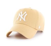 47 New York Yankees MLB Loop Label Clean Up Light Tan Beige Gorra Ajustable
