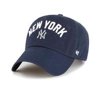 47 New York Yankees MLB Script Clean Up Azul Marino Gorra Ajustable