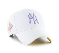 47 New York Yankees White MLB World Series Sure Shot Most Value P. Snapback Cap - One-Size