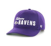 '47 NFL Baltimore Ravens Midway Hitch, gorra de béisbol unisex, cierre a presión ajustable, color morado, Morado (, Talla única