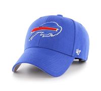 '47 NFL Buffalo Bills MVP Gorra de béisbol unisex, cierre de velcro ajustable, talla única, logotipo del equipo, color azul Sonic, Sonic Blue, Talla única
