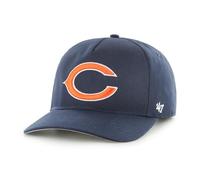 '47 NFL Chicago Bears Hitch RF Gorra de béisbol unisex, correa ajustable Snapback, logotipo del equipo, color NAV y azul, azul marino, Talla única