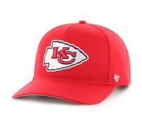 '47 NFL Kansas City Chiefs Hitch RF Gorra de béisbol unisex, correa ajustable Snapback, logotipo del equipo, color rojo, rojo, Talla única