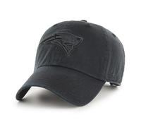 '47 NFL New England Patriots Clean Up Gorra de béisbol unisex con cierre de correa ajustable, talla única, logotipo del equipo, color negro, Negro , Talla única