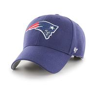 '47 NFL New England Patriots MVP Gorra de béisbol unisex, cierre de velcro, talla única, logotipo del equipo, color azul claro, azul marino., Talla única