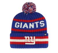 '47 NFL New York Giants Bering Bobble Winter Hat, Team Logo - Color azul real, azul real, Talla única