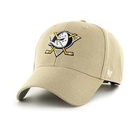 47 NHL Anaheim Ducks MVP - Gorra de béisbol unisex, correa de velcro, logotipo de insignia, color, caqui, Talla única
