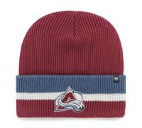 '47 NHL Colorado Avalanche Split Cuff Beanie Haymaker Knit Wintermütze Wollmütze, multicolor, Talla única