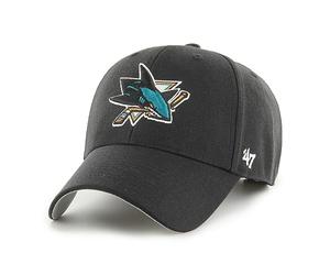 47 NHL San Jose Sharks MVP Gorra de béisbol unisex, ajustable, diseño de alta calidad, logotipo del equipo, color negro