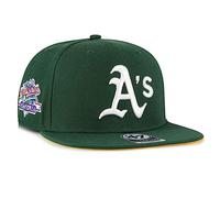 '47 Oakland Athletics 1989 World Series Sure Shot Capitán Gorra Snapback Verde, Verde, Large