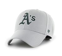 47 Oakland Athletics MLB MVP - Gorra de béisbol unisex, ajustable, logotipo verde oscuro, gris