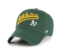47 Oakland Athletics MLB Script Clean Up Verde Gorra Ajustable