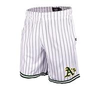 '47 Pantalones cortos de malla MLB Pinstripe Oakland Athletics