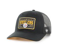 '47 Pittsburgh Steelers NFL Hardline Trucker RF Unisex Gorra de Basecap - Negro, Negro , Talla única