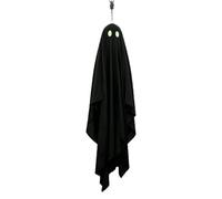 47 pulgadas Halloween Ghost Decoration - Outdoor Hanging Cloth Ghost With Green Light Up Eyes | Spooky Halloween Yard Decor For Home, Garden, Porch, Patio, Pathway, Tree & Holiday Party Decorations