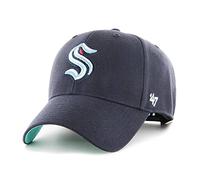 47 Brand NHL Seattle Kraken Gorra Snapback MVP Talla Única Azul Marino