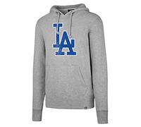 '47 Sudadera con Capucha para Hombre MLB Los Angeles Dodgers Slate MLB Knockaround Headline para Hombre