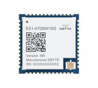 470/868/915MEFR32FG25 WI-SUN IoT Módulo inalámbrico E51 de baja potencia FAN1.1 OFDM FSK Soc 16dbm larga distancia 2.5 KM placa de prueba (nodo de 470 m)