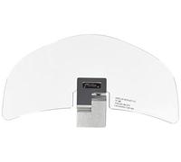 4717 - deflector aire añadido cupula visera radio 300mm (curva abajo) compatible con universal universal COLOR TRANSPARENTE