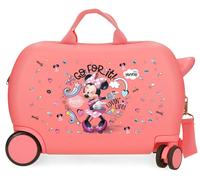 4721021 MALETA INF.ABS 4R.(2 MULTI.) 45CM. MINNIE LOVING LIF